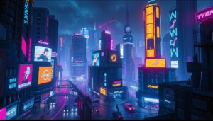 Plot of Cyberpunk 2077