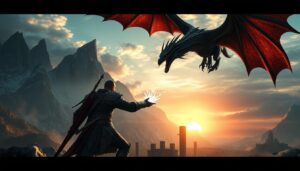 Defeating Dragons in Skyrim