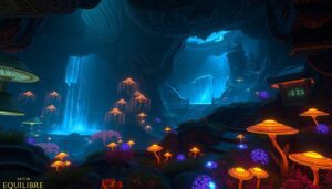 Exploring Skyrim Blackreach realms