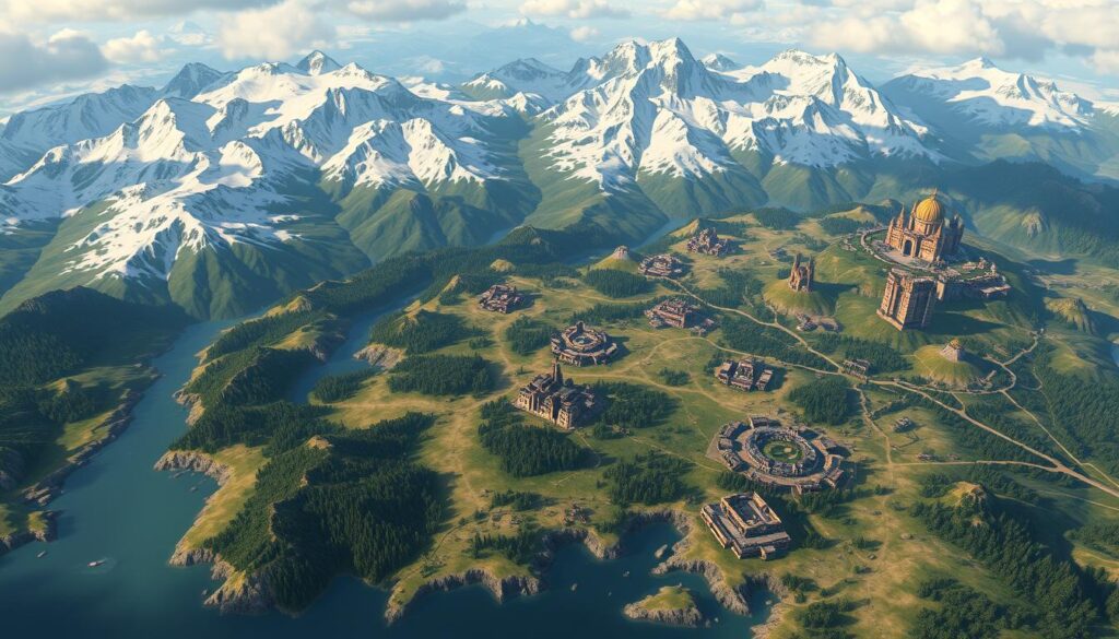 Skyrim map